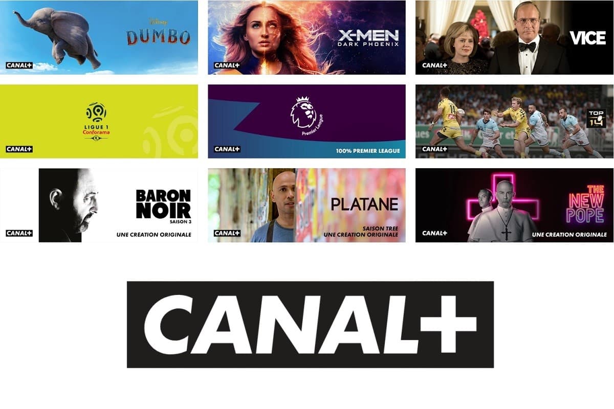 Ecran d'accueil de Canal+ sur télé, pour de dernier jour de la série limitée à 20€/mois