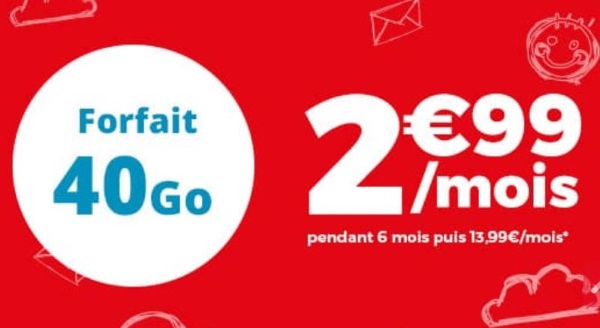Forfait pas cher : 40 Go pour 3 euros par mois, la nouvelle promo choc d'Auchan Telecom