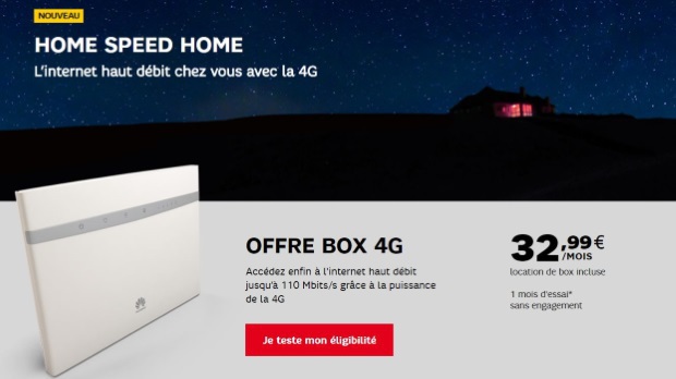 Box 4G SFR : une nouvelle offre Internet pour les oubliés du débit