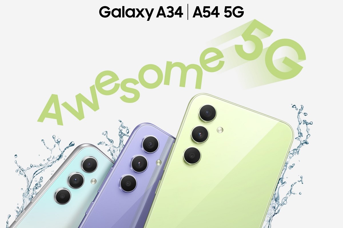 Les 3 couleurs du Samsung A54, à -30% chez Rakuten