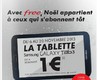 Free : une tablette Galaxy Tab à 1 euro avec Canal+