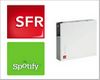 SFR lance une série limitée Neufbox Spotify