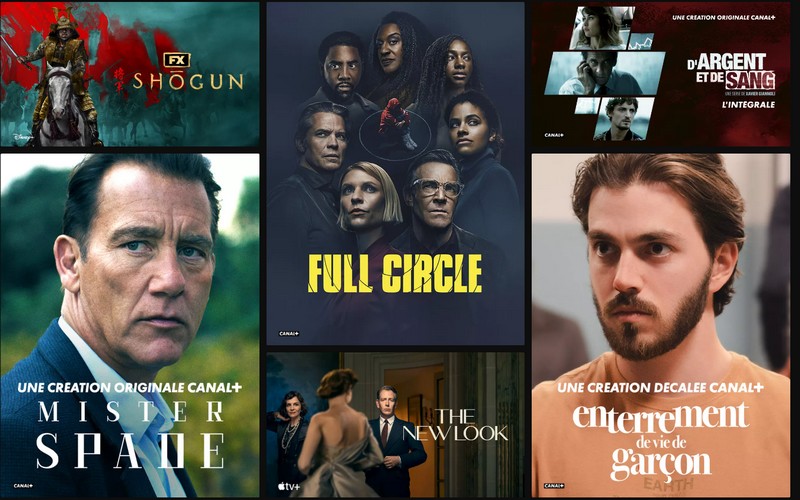 Quelques exemples de séries TV incluses dans le pack Canal+ Cinéma Séries