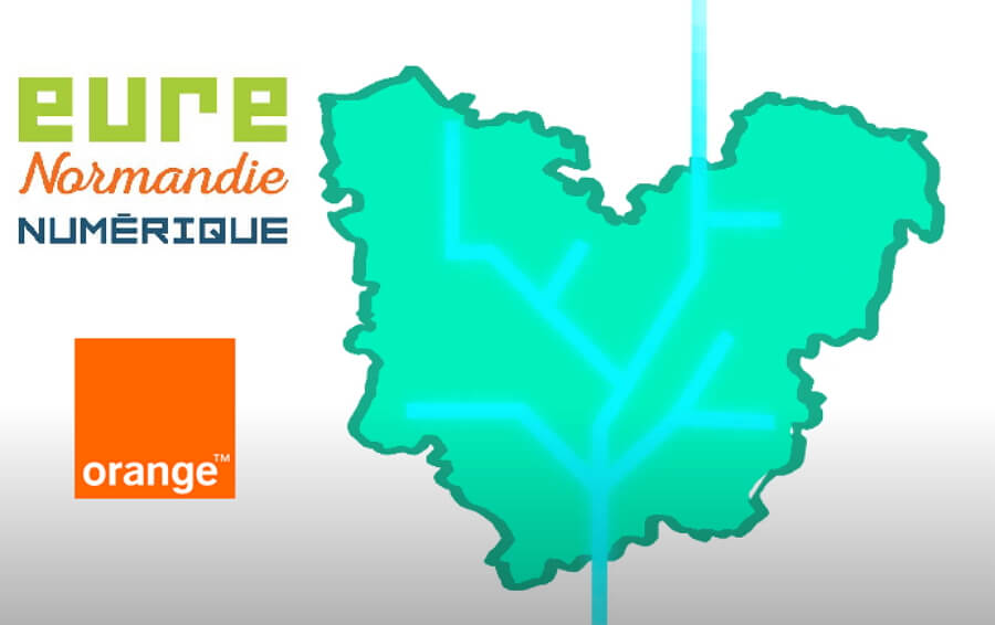 Eure : les offres fibre Orange arrivent en zone rurale