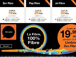 Bon plan fibre chez Orange : les offres fibres moins chères qu'en ADSL et VDSL2 !