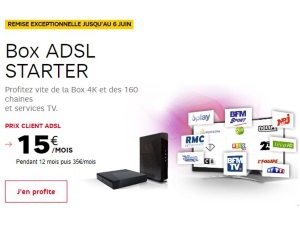 L'Internet SFR encore moins cher : dès 15€/mois avec l'offre Starter