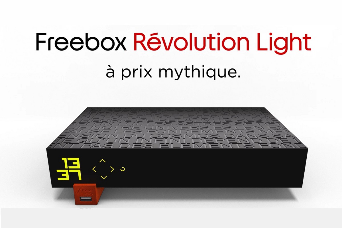 freebox revolution light