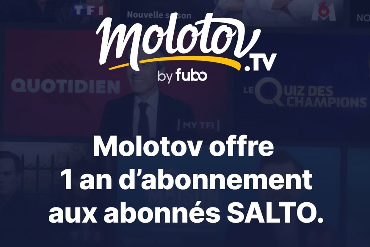 Un an gratuit à molotov pour les anciens abonnés Salto