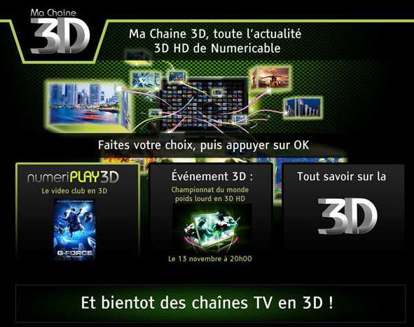 Ma Chaine 3D Numericable