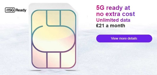 Au Royaume-Uni, chez Three, la 5G est au prix d ela 4G