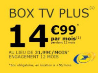 Box TV Plus de La Poste Mobile