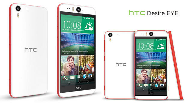 HTC Desire Eye, un Smartphone bicolore résistant à l'eau