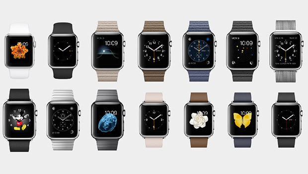 Apple Watch : des dizaines de modèles