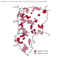 Aisne : calendrier d'ouverture de la fibre Free arrive sur le Raiso