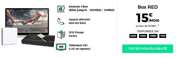 Abonnement Internet pas cher : RED fibre, câble ou ADSL